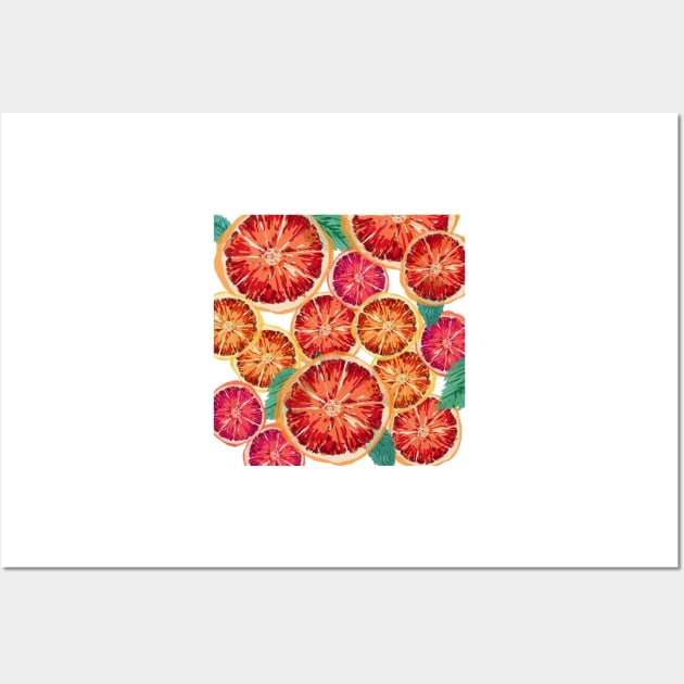 Mediterranean oranges VI Wall Art by hamptonstyle